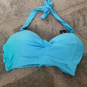 TEMPT ME Retro Halter Push Up Swim Bikinj‎ Top